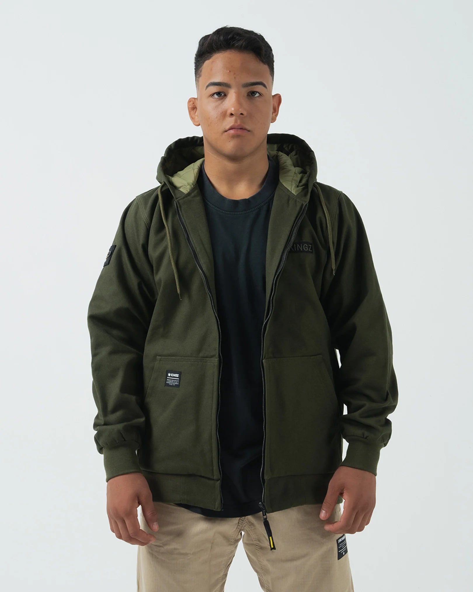 Canvas Jacket- GREEN