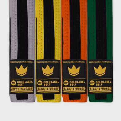 Gold Label V2 Kids Belt - Black Stripe
