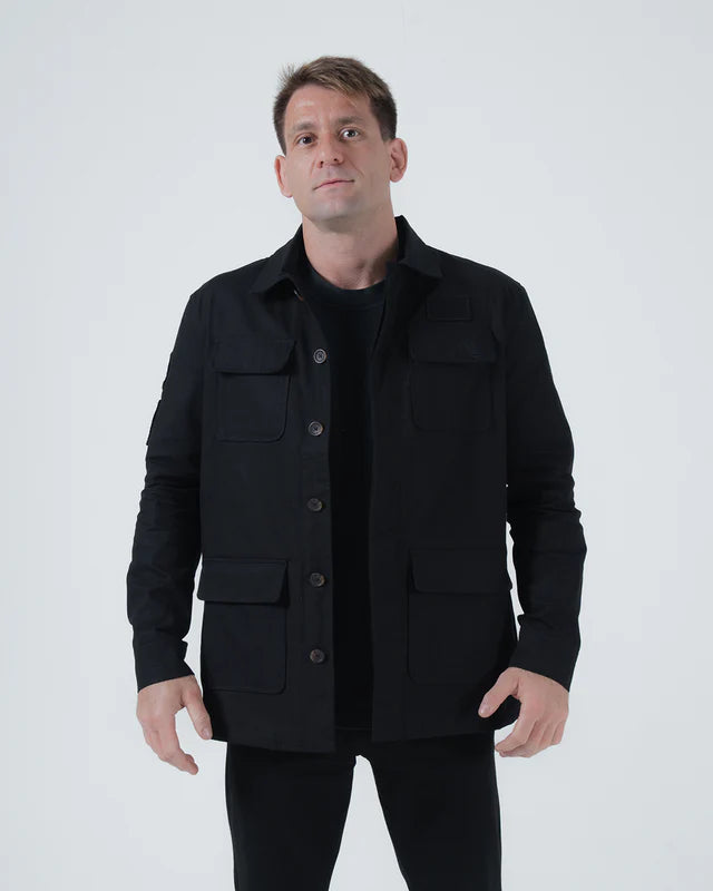 Born To Rule Canvas Jacket - Black