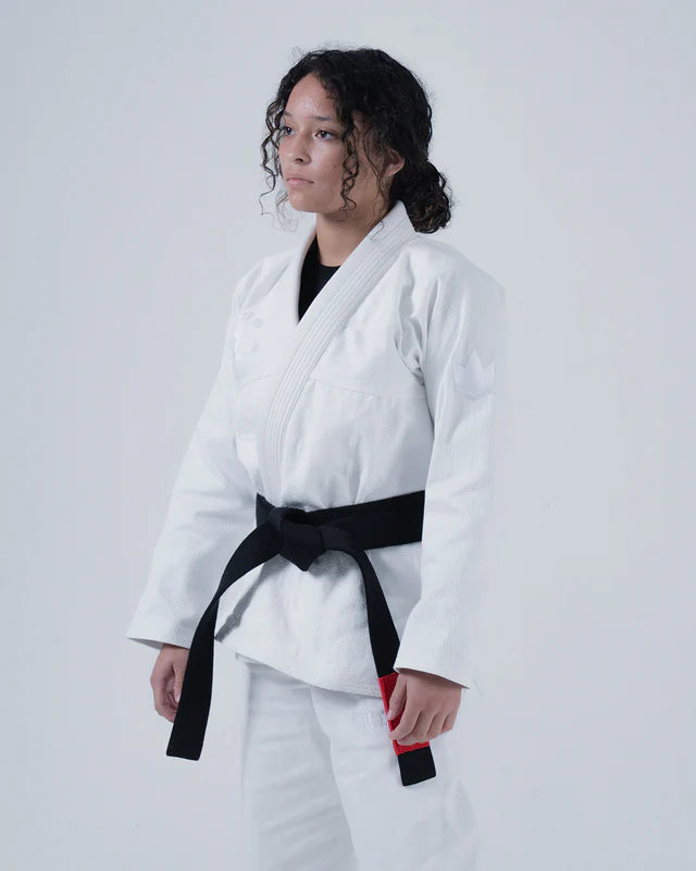 Born to Rule Women's Jiu Jitsu Gi - White