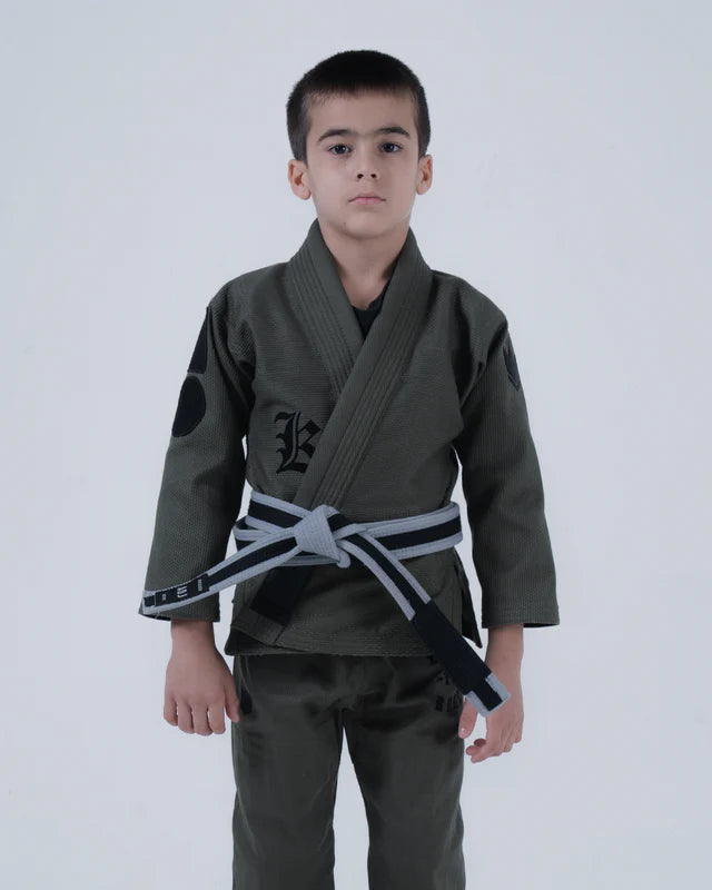 Born to Rule Youth Jiu Jitsu Gi - Green