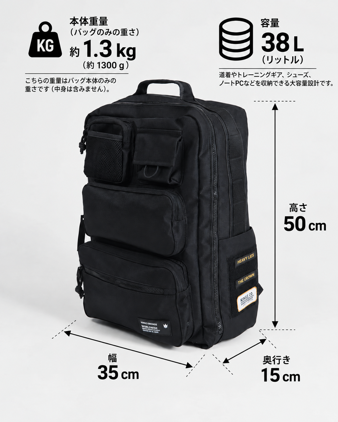 Kingz Tactical Backpack