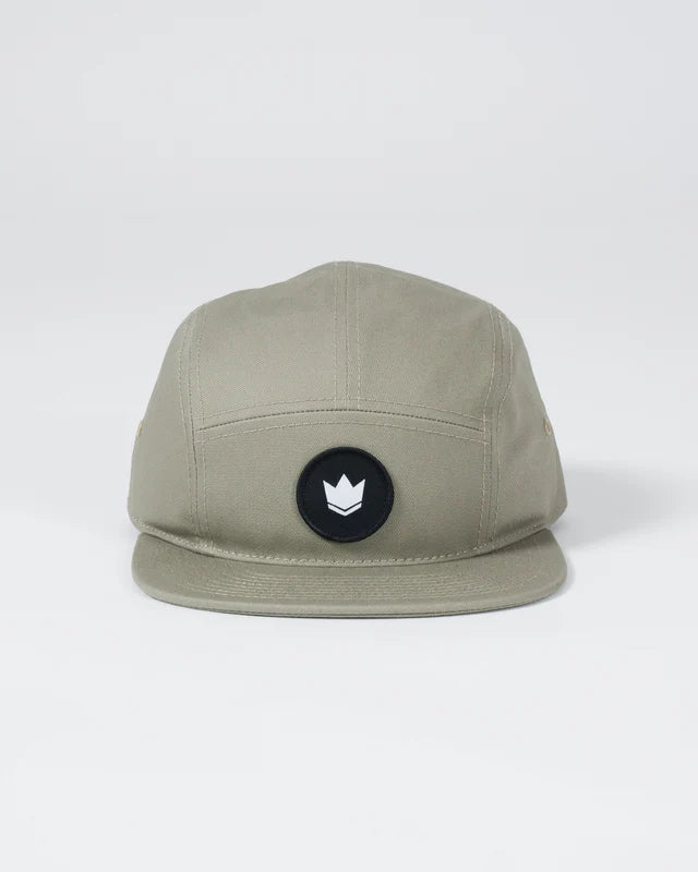 Crown Patch Strapback Hat - Sage Green