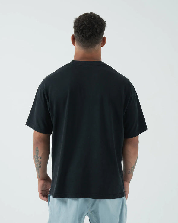 Script Tee Black