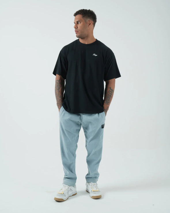 Script Tee Black