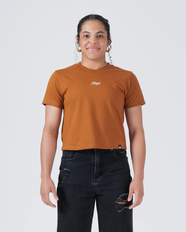 Women's Heavyweight Tee - Orange