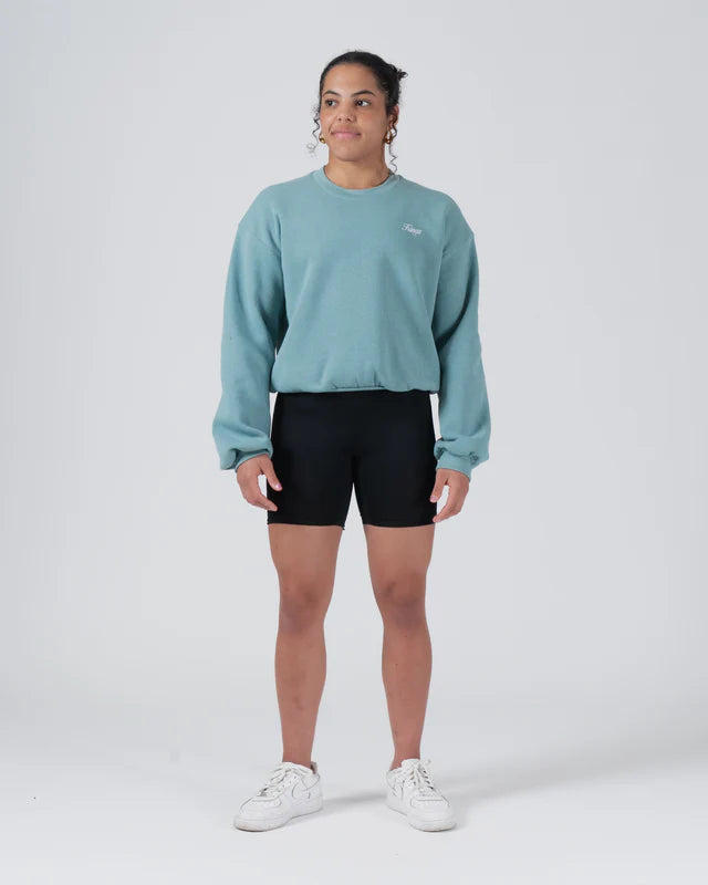 Script Women's Crewneck Sweatshirt - BLUE