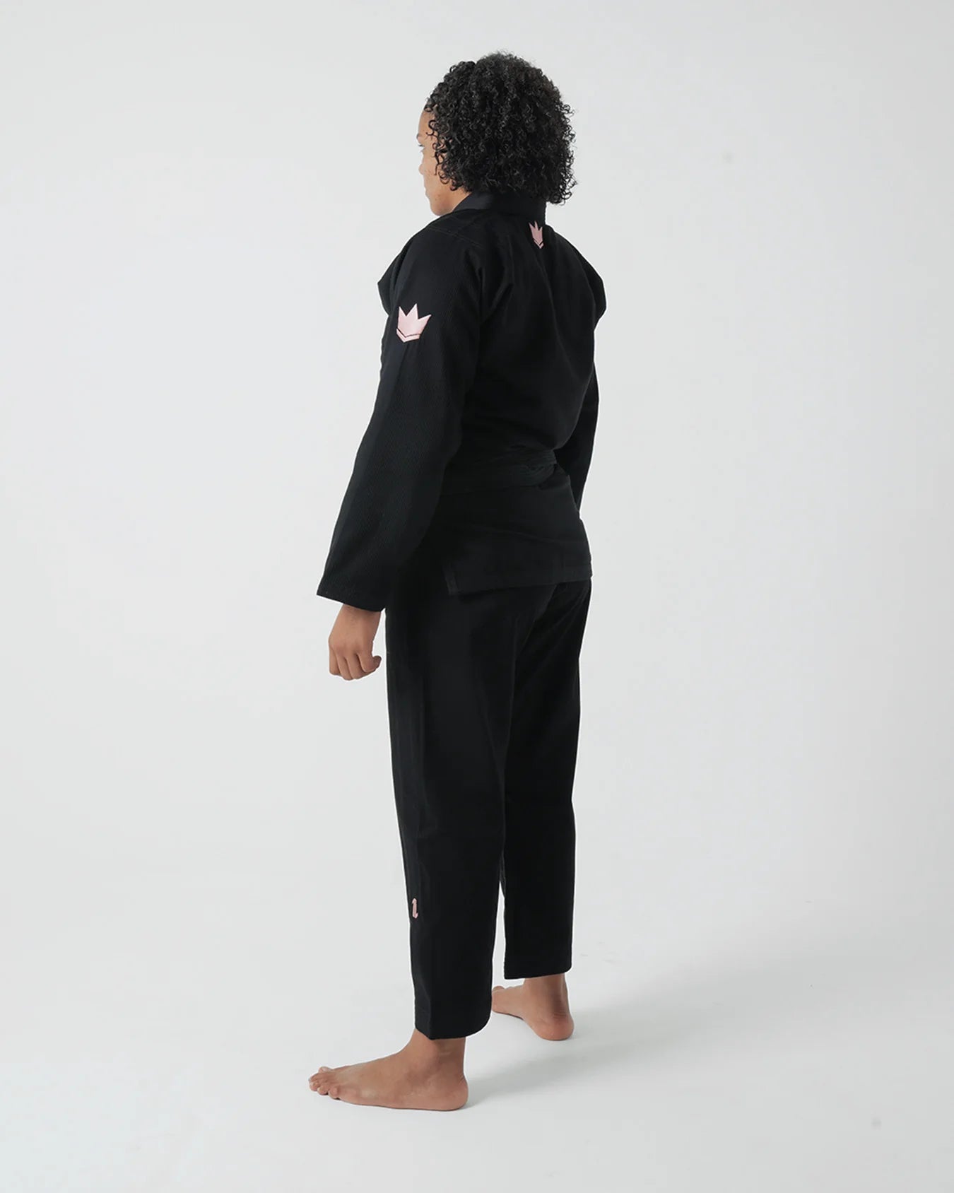 The ONE Womens Jiu Jitsu Gi - Black/Rose Gold - FREE White The ONE Womens Jiu Jitsu Gi - Black/Rose Gold - FREE White