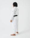 The ONE Womens Jiu Jitsu Gi - White/Sky Blue - FREE White Belt-白帯付き