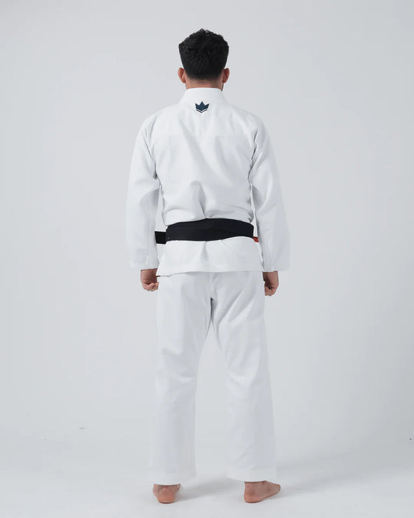 The ONE Jiu Jitsu Gi - Smoke Blue Edition - White