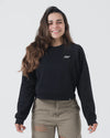 Type Women's Crop Sweater-Black