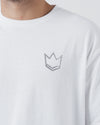 Kingz Hard Work Tee-White