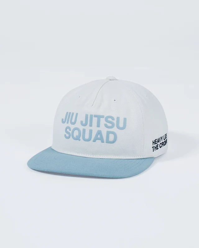 Kingz Jiu Jitsu Squad Snapback - Cream/Teal