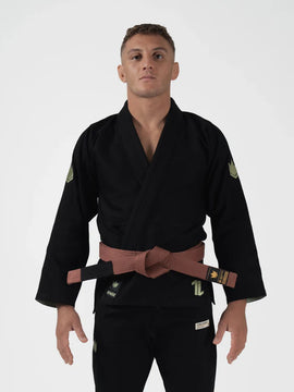 The ONE V2 Limited Edition Black/Green Jiu Jitsu Gi