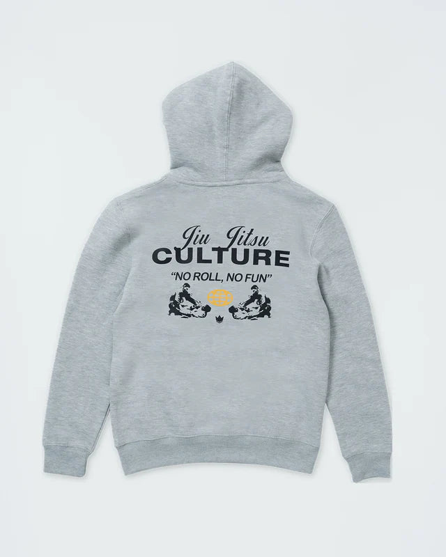 Jiu Jitsu Culture Youth Hoodie - Grey