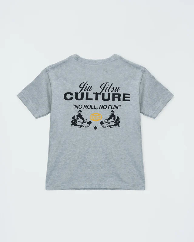 Jiu Jitsu Culture Youth Tee - Grey