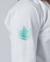 The ONE Women's Jiu Jitsu Gi - Sage Mint Edition - White
