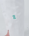 The ONE Women's Jiu Jitsu Gi - Sage Mint Edition - White