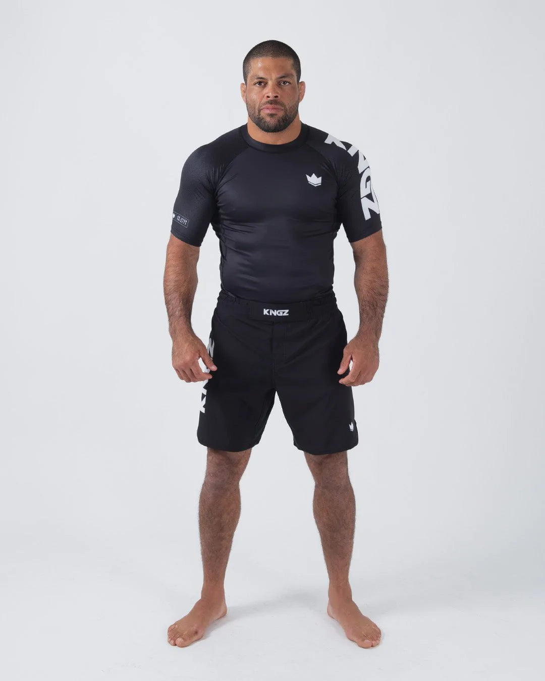 Ranked Performance S/S Rashguard Black
