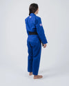 The ONE Womens Jiu Jitsu Gi - Blue/Lavender - FREE White Belt-白帯付き