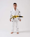 The ONE Kids Jiu Jitsu Gi - White - FREE White Belt-白帯付き