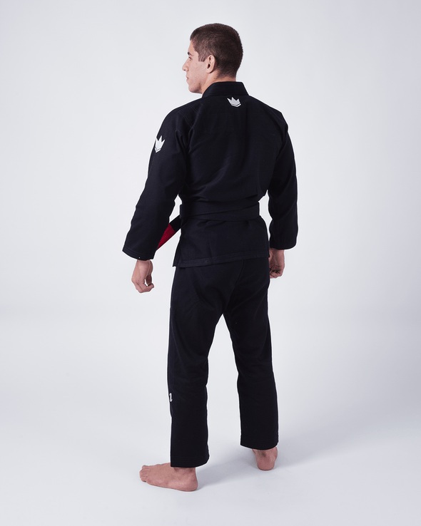 The ONE Jiu Jitsu Gi - Black-白帯付き